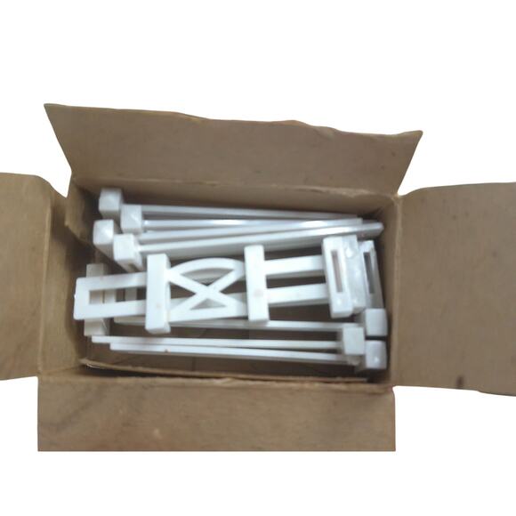 Vintage Bachman Bros 1950s Plasticville Fence And Gate Kit Christmas READ - Picture 7 of 8